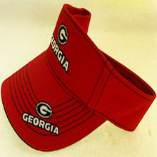 Load image into Gallery viewer, Georgia Bulldogs Visor- Tailgate Red
