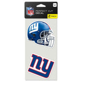 New York Giants Perfect Cut Decal (Set of 2), 4