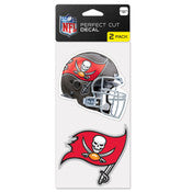Tampa Bay Buccaneers Perfect Cut Decal (Set of 2), 4