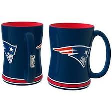 New England Patriots Sculpted Relief Mug