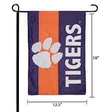 Clemson Tigers Embellish Garden Flag
