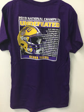Load image into Gallery viewer, LSU Tigers SS T-Shirt 2019 National Champions
