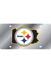 Pittsburgh Steelers License Plate Laser Cut