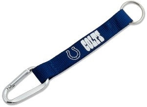 Indianapolis Colts Small Carabiner Lanyard Keychain