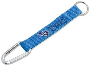 Tennessee Titans Small Carabiner Lanyard Keychain